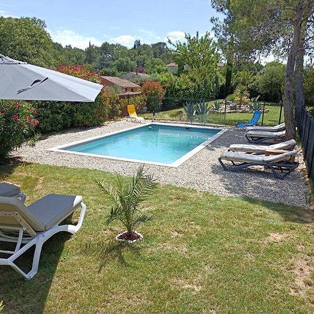 Anduze Gite Les Pins Au "Petit Clos Des Cigales" Massillargues-Attuech Exteriör bild