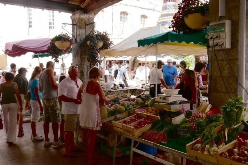 Anduze Gite Les Pins Au "Petit Clos Des Cigales" Massillargues-Attuech Exteriör bild